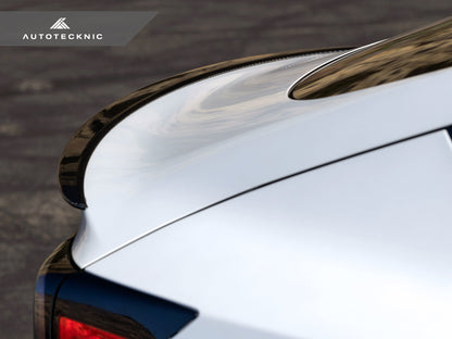 Alerón de maletero de carbono seco de alto rendimiento AutoTecknic - Tesla Model 3 