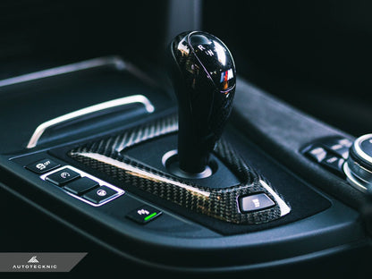 Cubierta de fibra de carbono para selector de marchas AutoTecknic - F10 M5