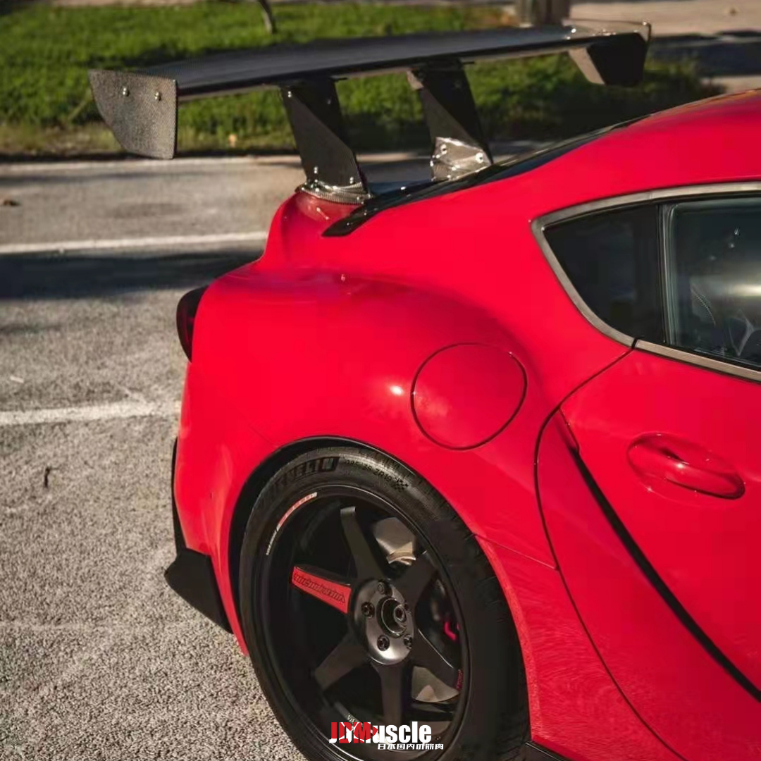 JDMuscle Tanso Carbon Fiber GT Spoiler VS1 Style (2020+ Toyota Supra)