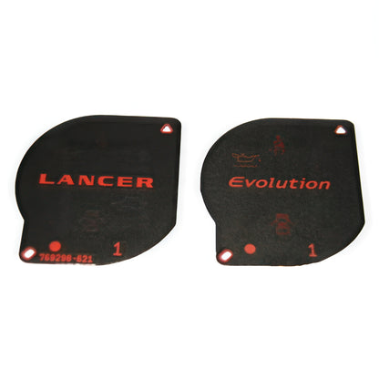 Rexpeed "Evolution" Replacement Gauge Logo (Evo 7/8/9)