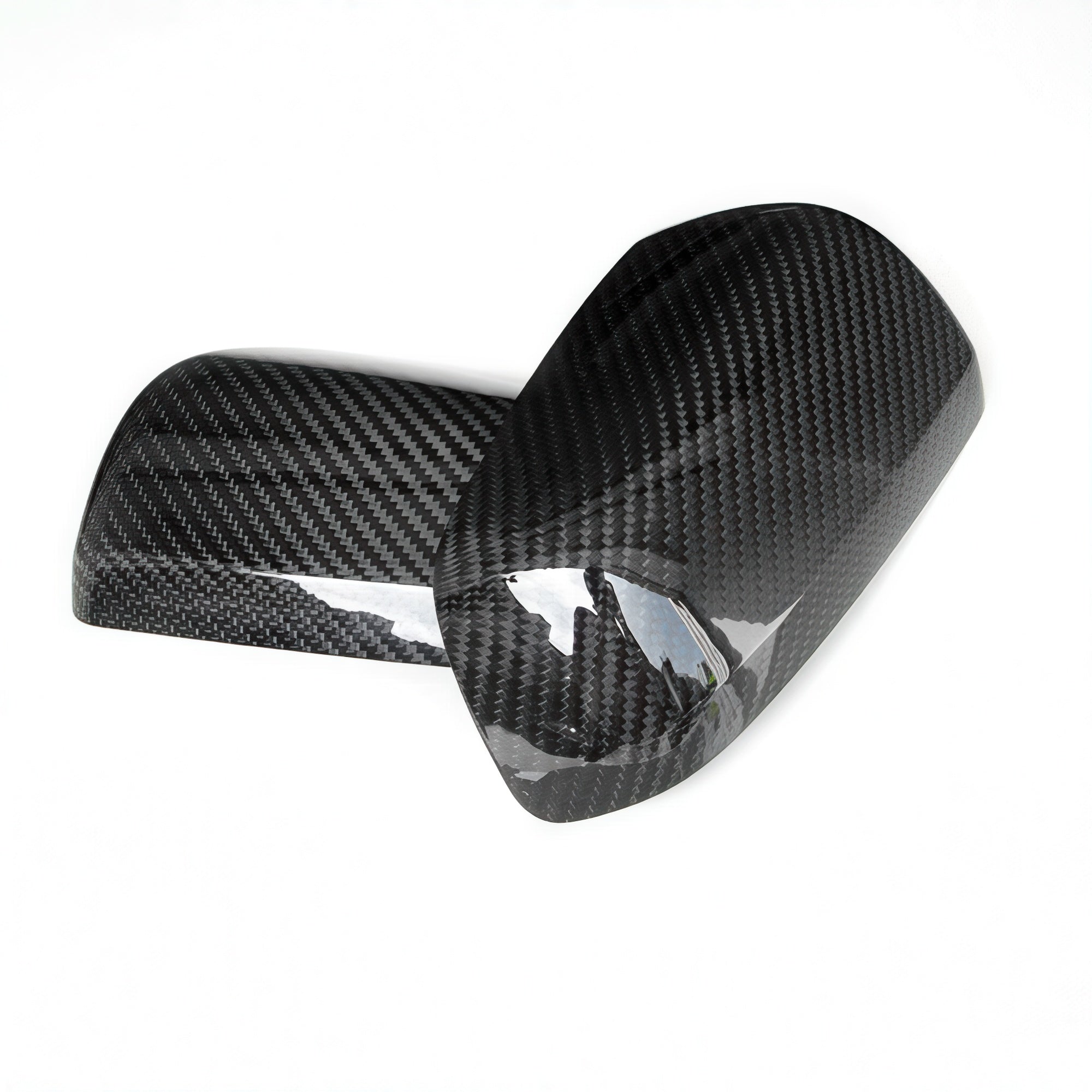 Rexpeed Dry Carbon Fiber Mirror Covers (Evo X)