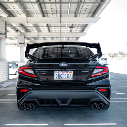Aeroflow Dynamics 4" Axle Back Exhaust (2022-2025 Subaru WRX)
