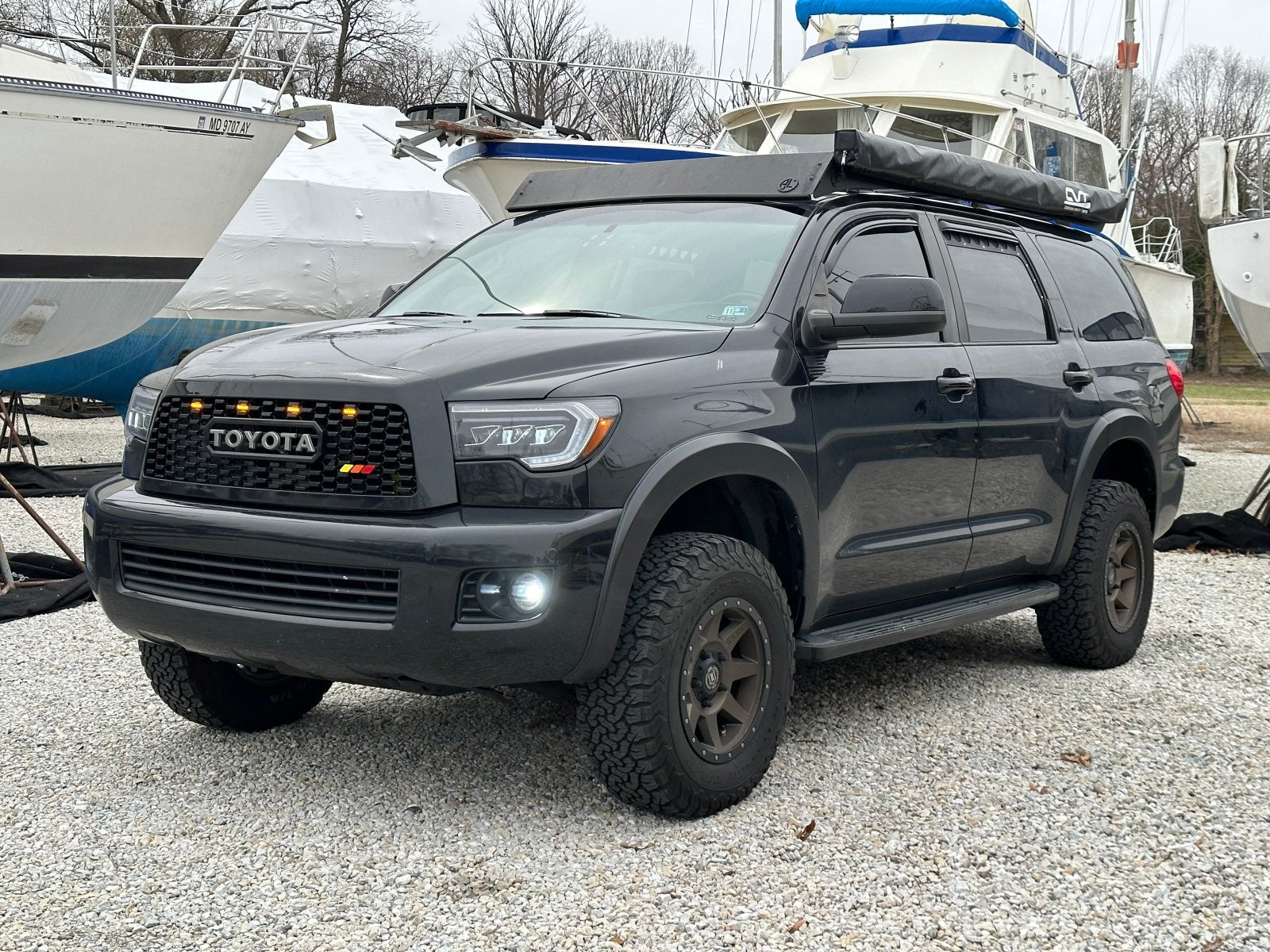 Visual Autowerks Toyota Sequoia Window Vents (2nd Gen) - 1