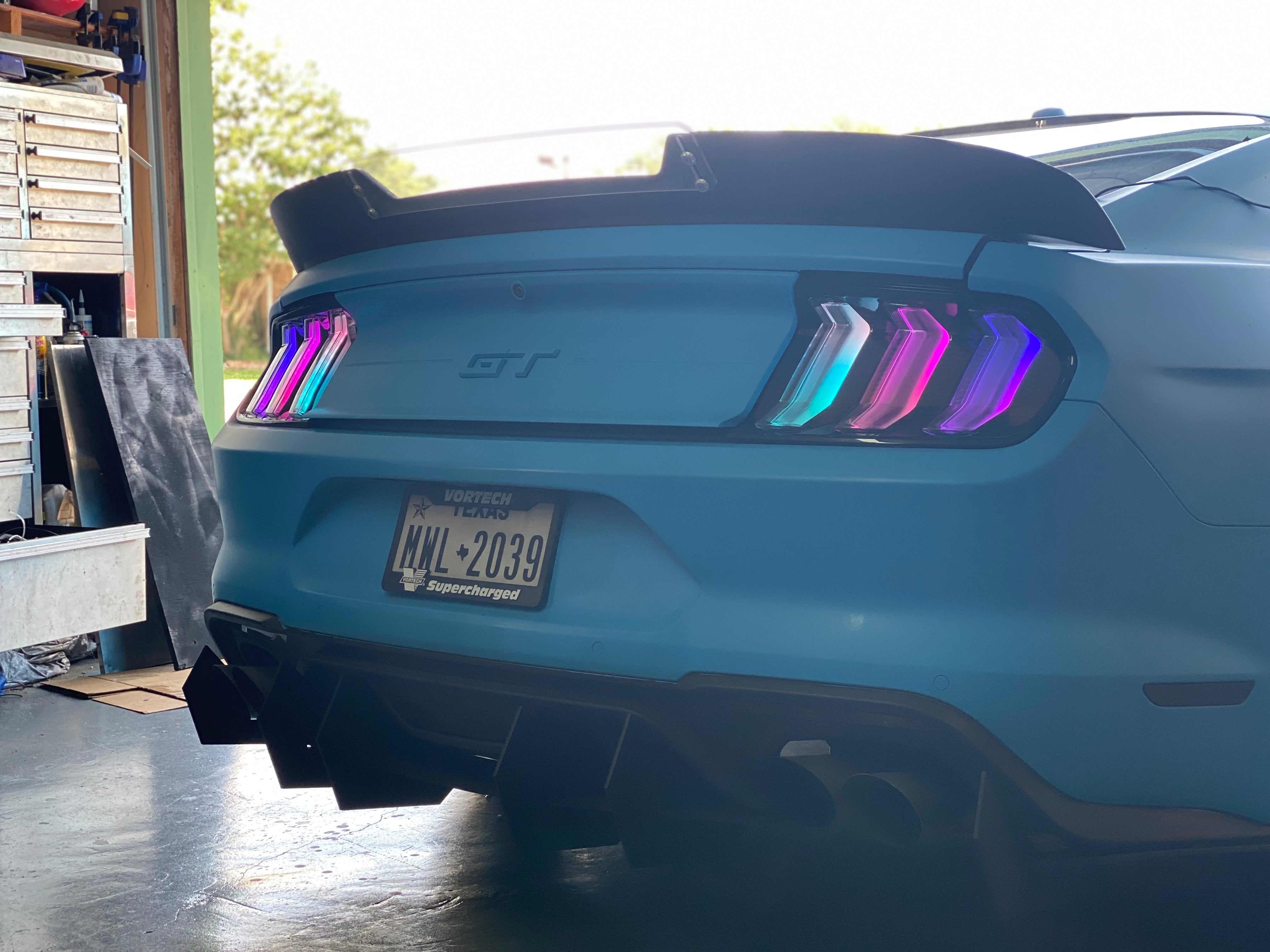 NTXGlow RGB Tail Lights | 2015-2023 Ford Mustang - 10