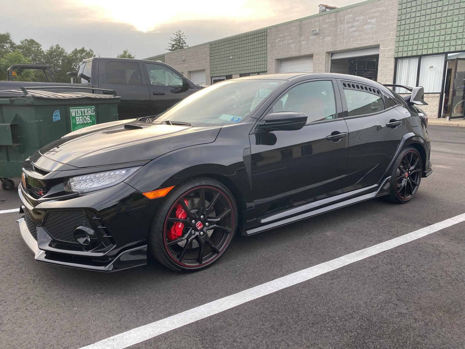 Visual Autowerks 10th Gen Civic Rear Window Vents (Type R/Hatch) - 1