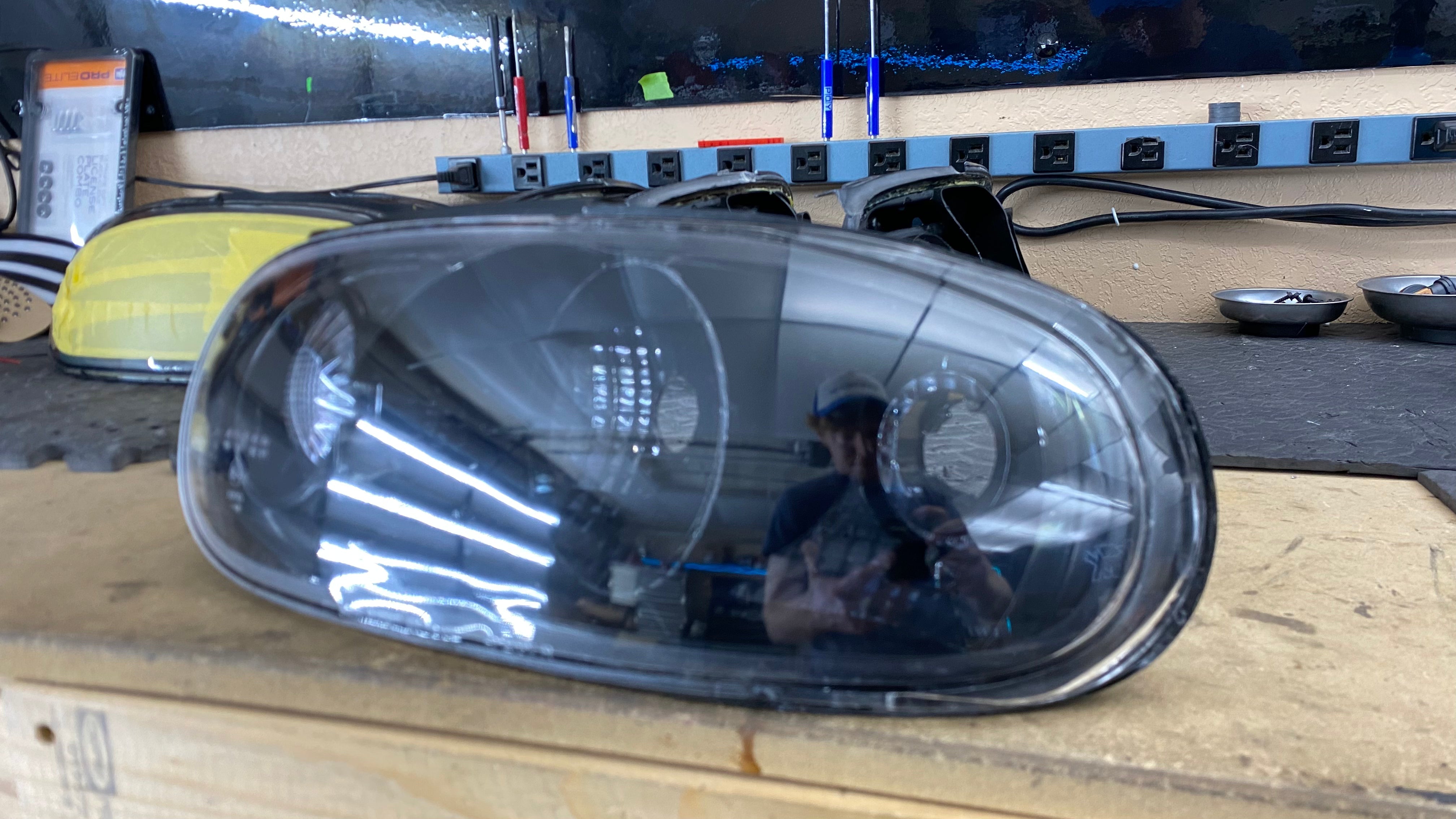 NTXGlow Black Housing Tail Lights (1990–1997 Mazda Miata)