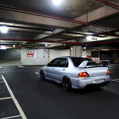 Rexpeed タイプ3 カーボンファイバー トランクスポイラー (Evo 8/9)