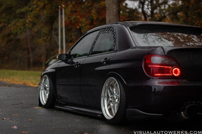 Visual Autowerks 02 - 07 Impreza Sedan Window Vents - 1