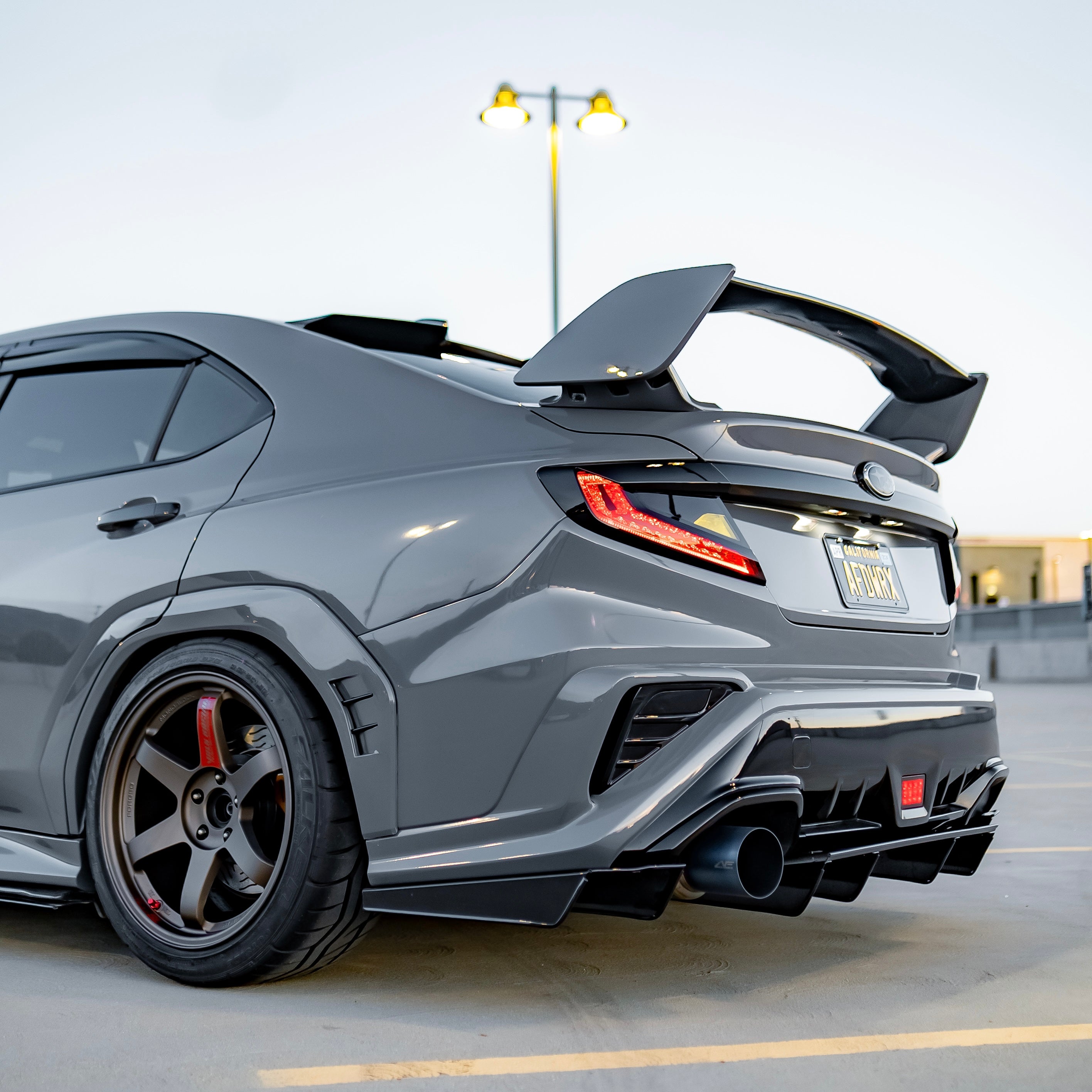 Aeroflow Dynamics Rear Diffuser (2022-2025 Subaru WRX) - 4