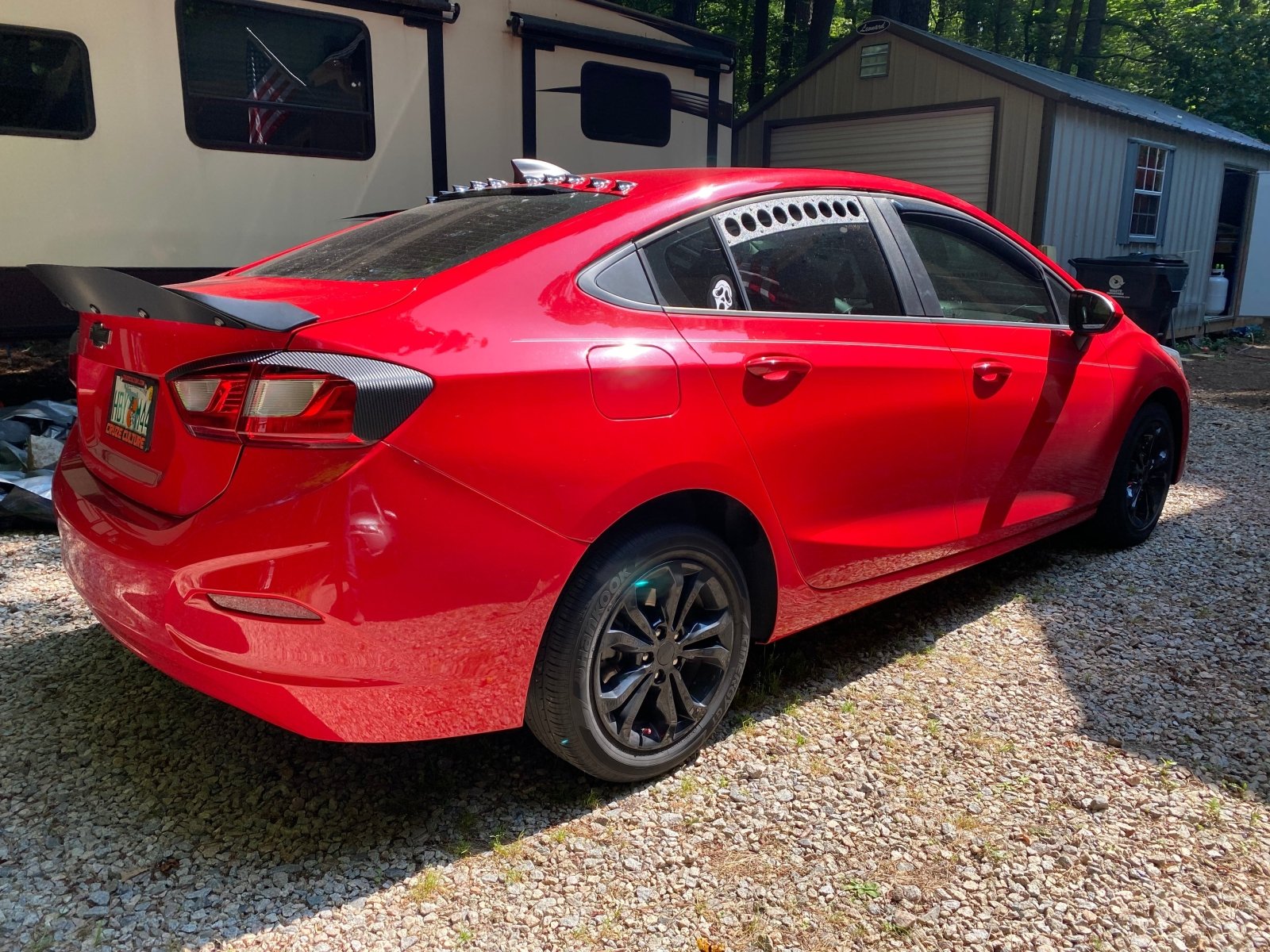 Visual Autowerks Chevy Cruze 2nd Gen Window Vents - 3