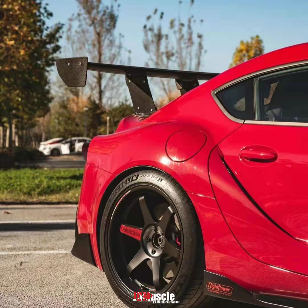 JDMuscle Tanso Carbon Fiber GT Spoiler VS1 Style (2020+ Toyota Supra)