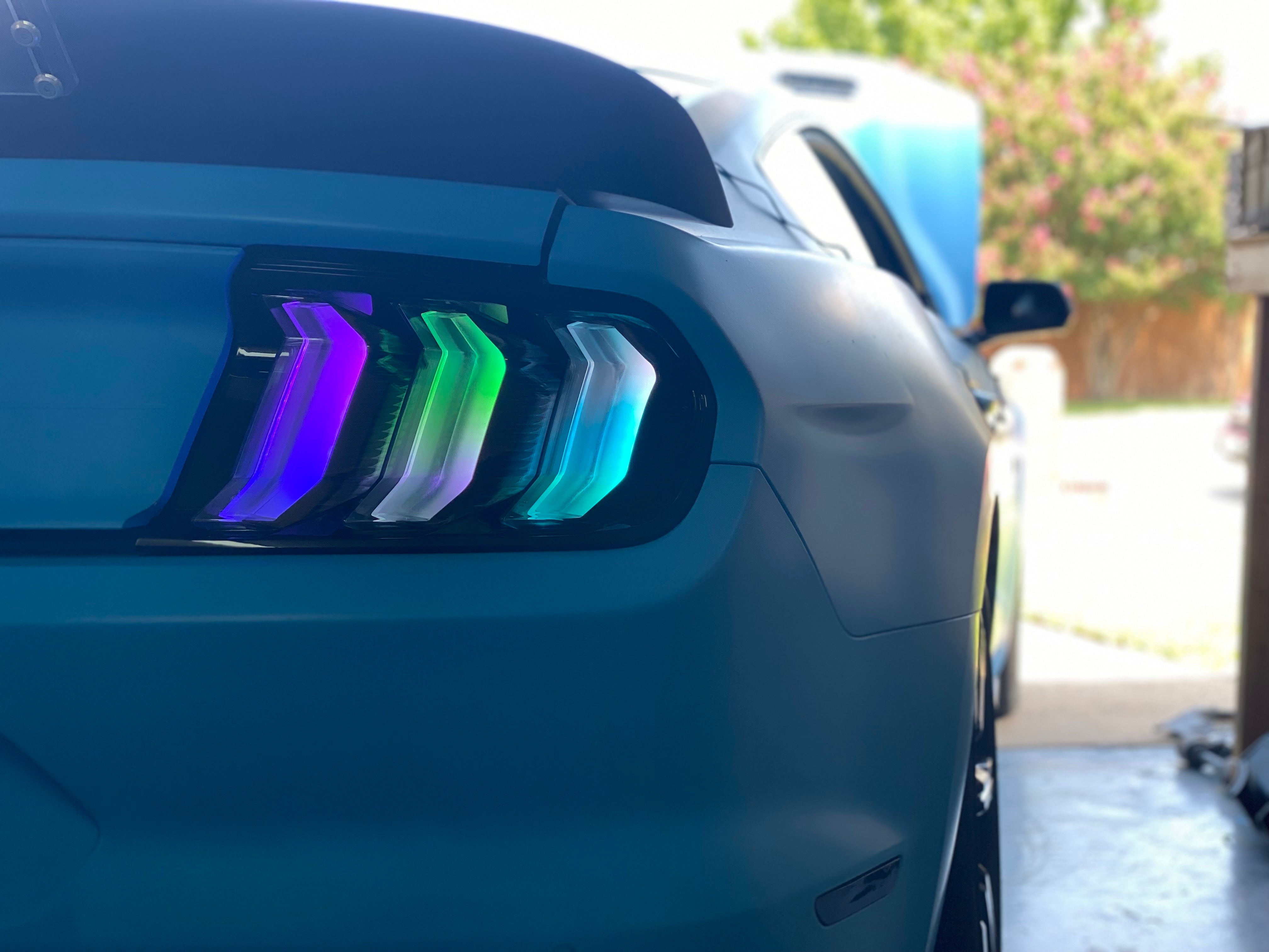 NTXGlow RGB Tail Lights | 2015-2023 Ford Mustang - 8