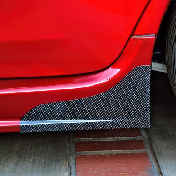 Rexpeed V-Style Carbon Side Spats | Mitsubishi Evo X | JD Customs