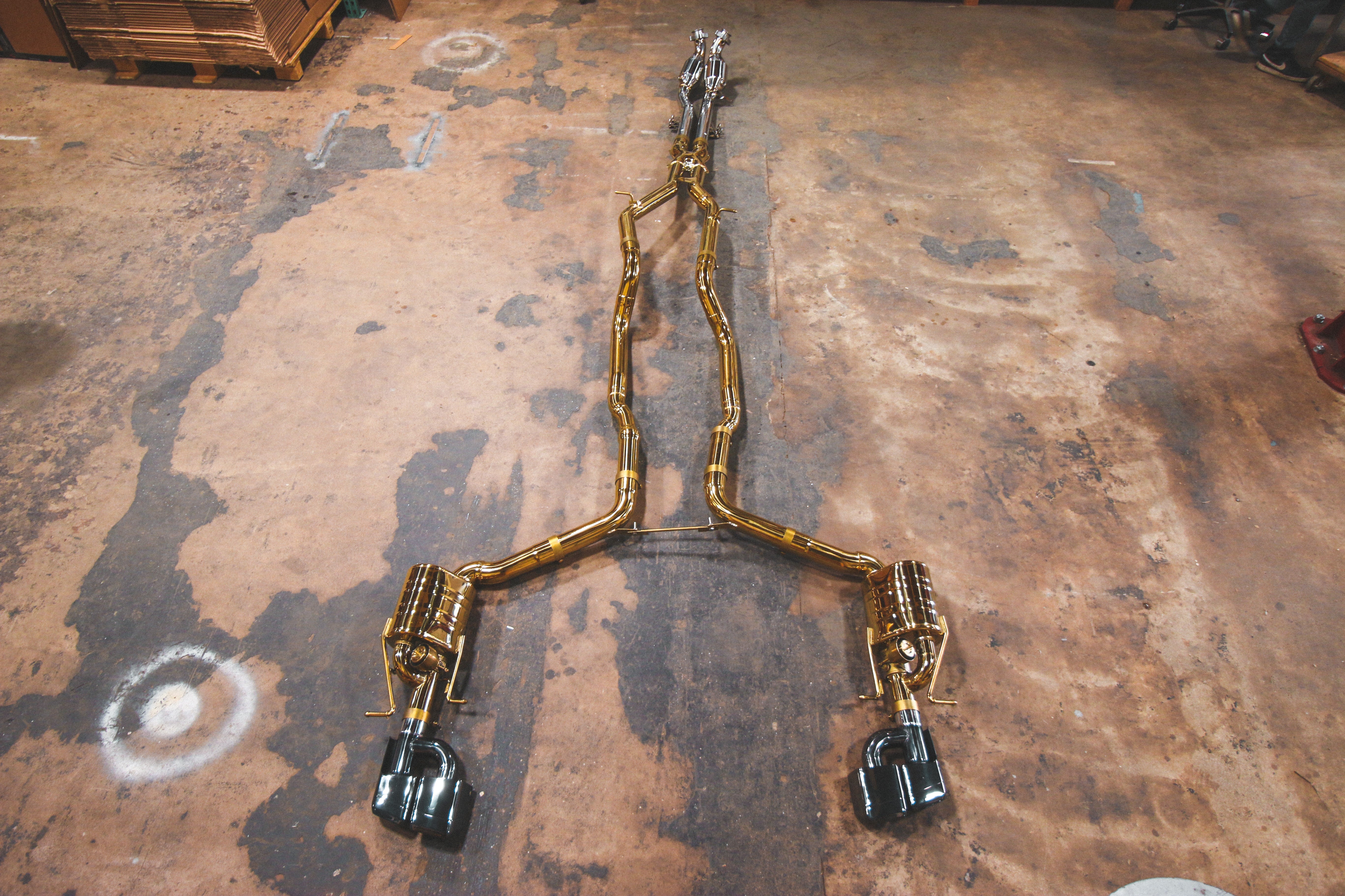Valvetronic Mercedes E63 AMG W212 Valved Sport Exhaust System