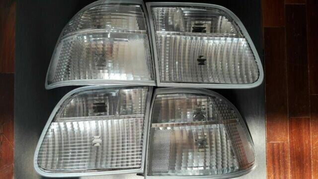 NTXGlow Clear Tail Light Lenses (1999-2000 Honda Civic)