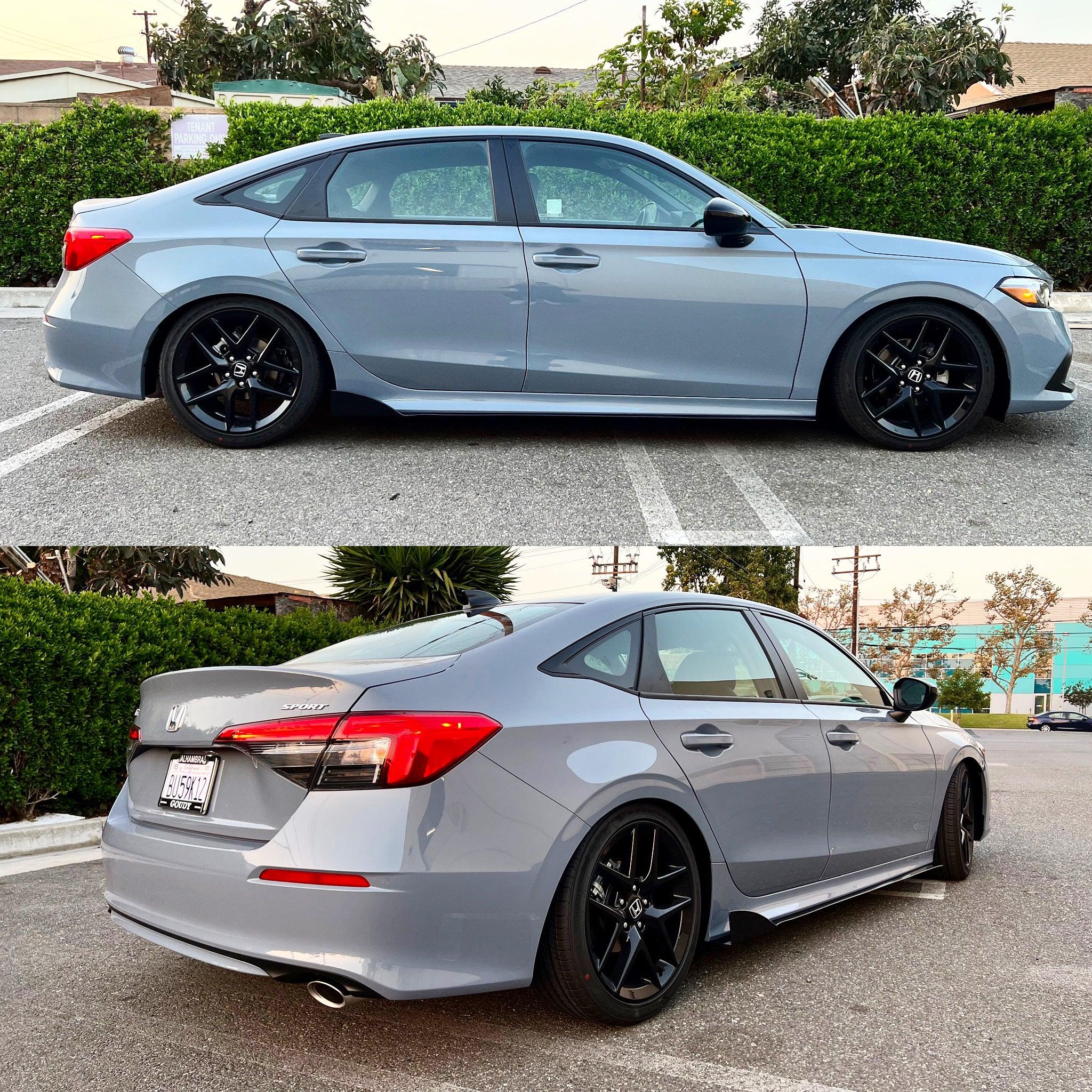 Aeroflow Dynamics Side Skirt Extension V2 (2022+ Honda Civic Hatch/Sedan/SI)