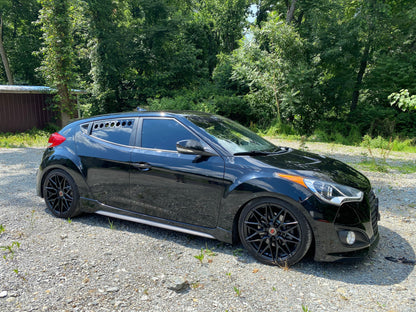 Ventilaciones de ventana Billetworkz (Hyundai Veloster 2012-2017)