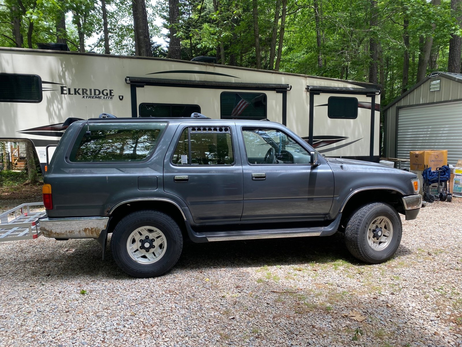 Visual Autowerks 4Runner 2nd Gen Side Window Vents - 4