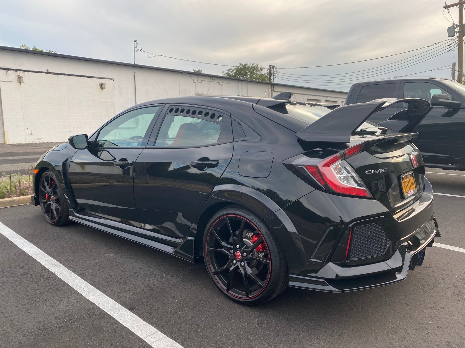 Visual Autowerks 10th Gen Civic Rear Window Vents (Type R/Hatch) - 3