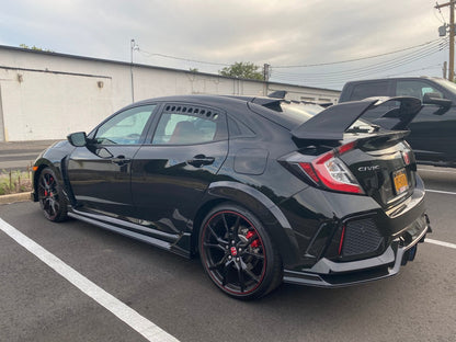 Visual Autowerks 10th Gen Civic Rear Window Vents (Type R/Hatch) - 3