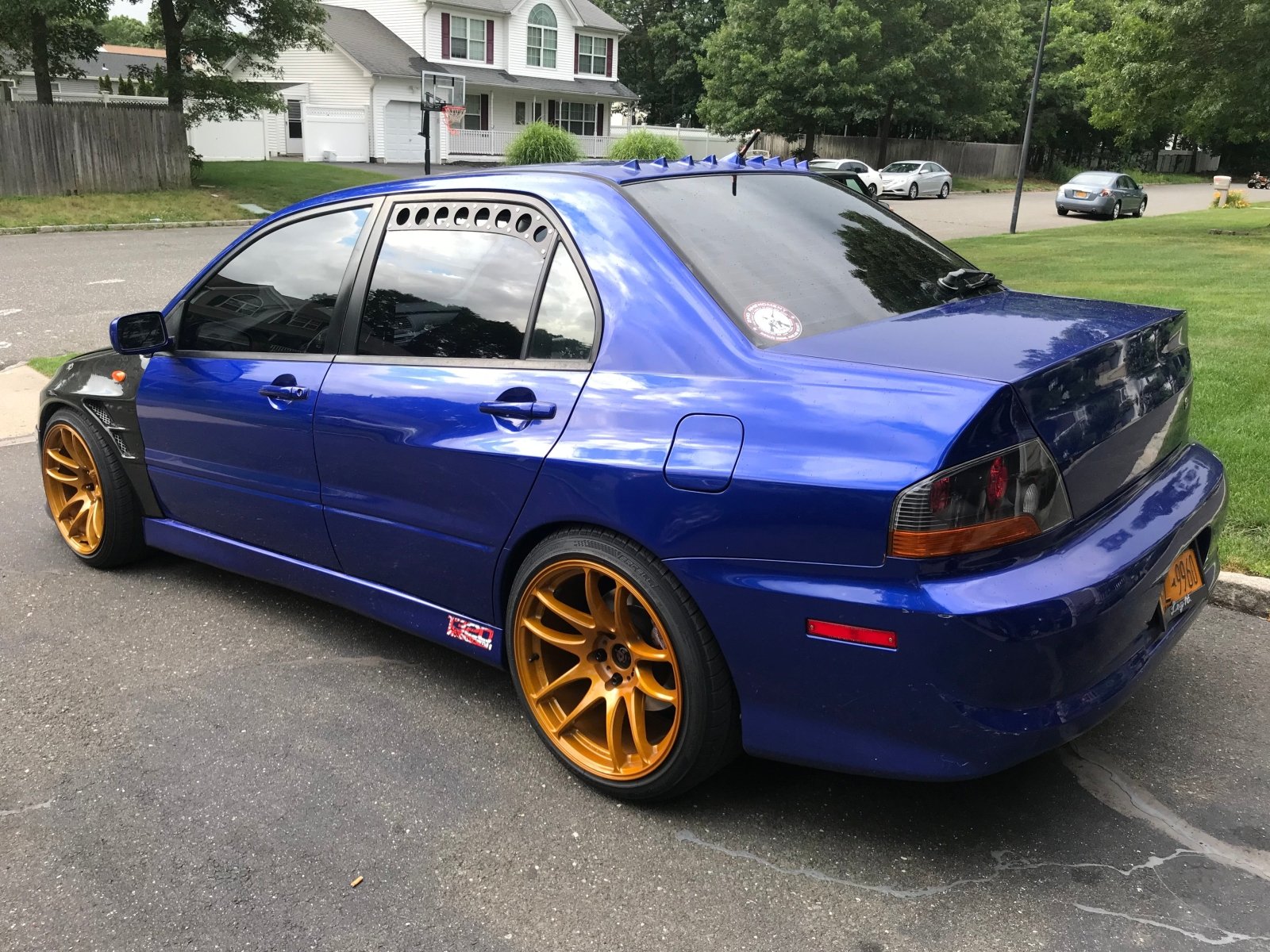 Visual Autowerks Evo 8/9 Window Vents - 2