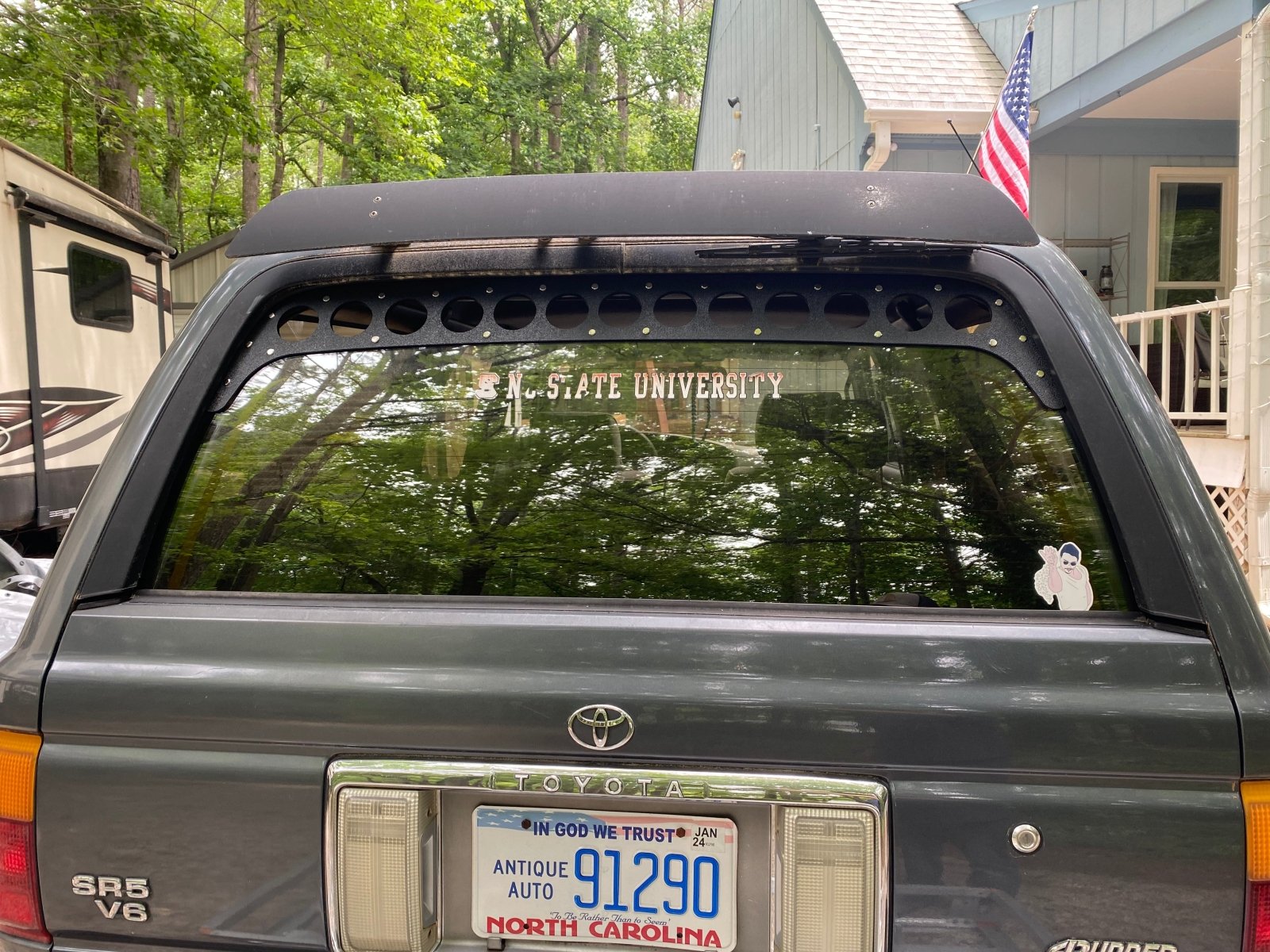 Visual Autowerks 4Runner 2nd Gen Hatch Window Vent - 1