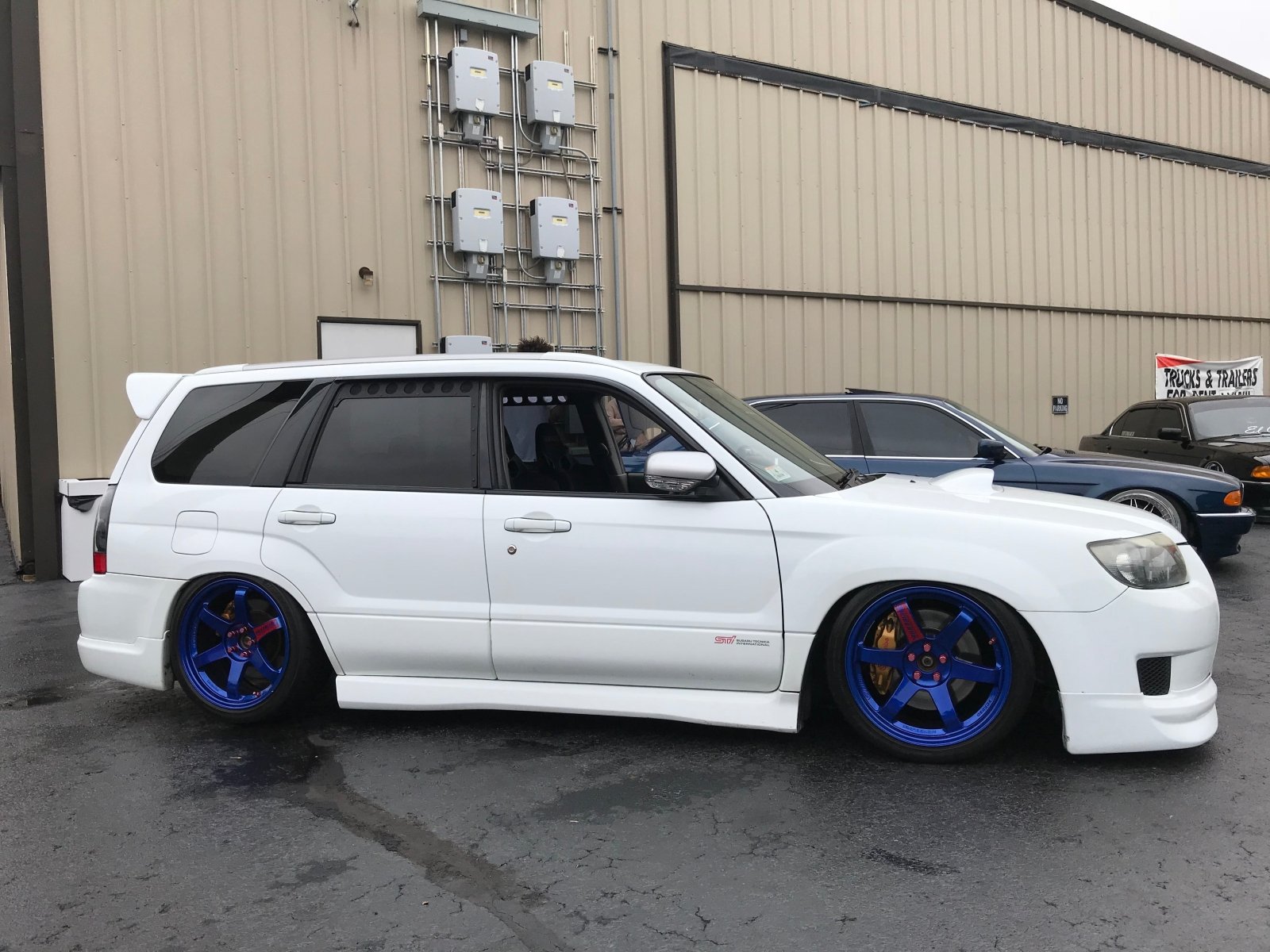 Visual Autowerks 03 - 08 Forester Window Vents SG - 1