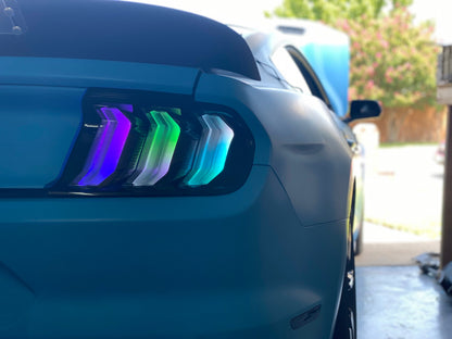 NTXGlow RGB Tail Lights | 2015-2023 Ford Mustang