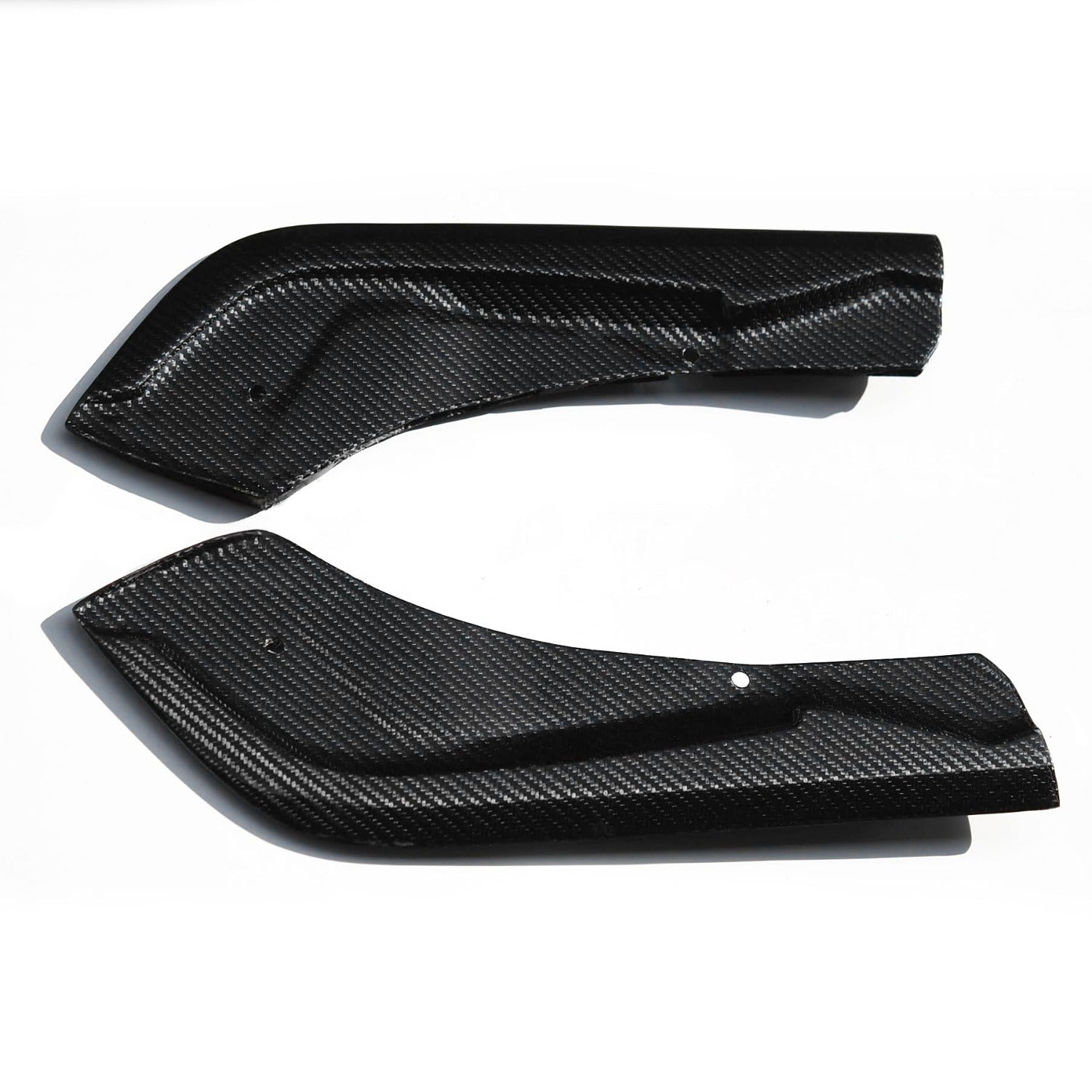 Rexpeed V2 Carbon Fiber Rear Bumper Side Spats (MK5 Supra)