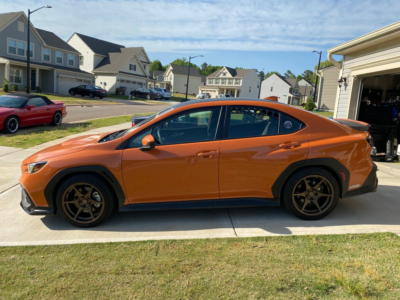 Visual Autowerks 2022 WRX Window Vents - 3