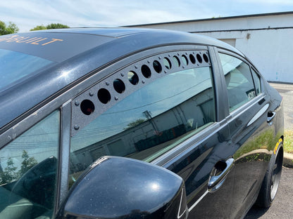 Visual Autowerks 9th Gen Civic Front Window Vents - 3