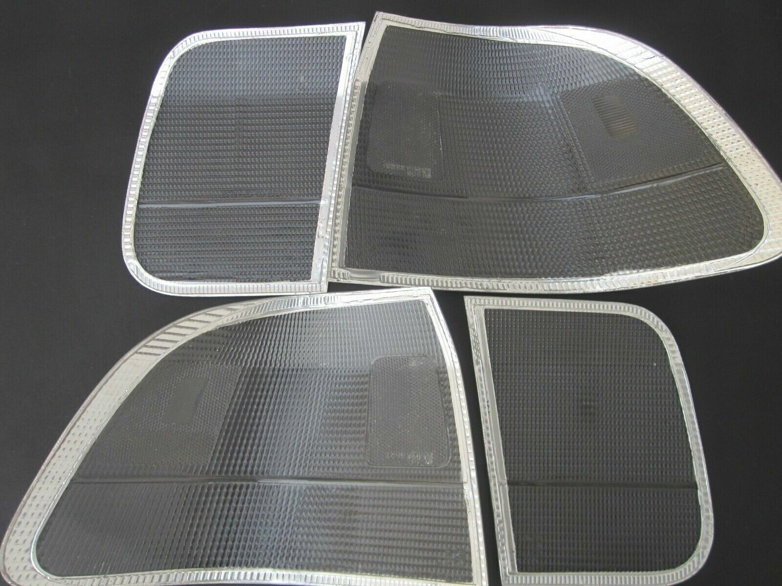 NTXGlow Clear Tail Light Lenses (1996-1998 Honda Civic Sedan)