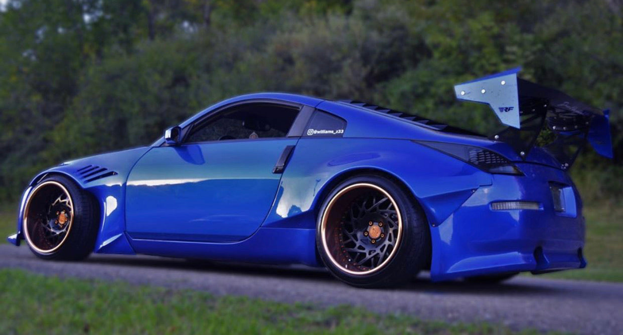NTXGlow All Black Housing Tail Lights | Nissan 350Z