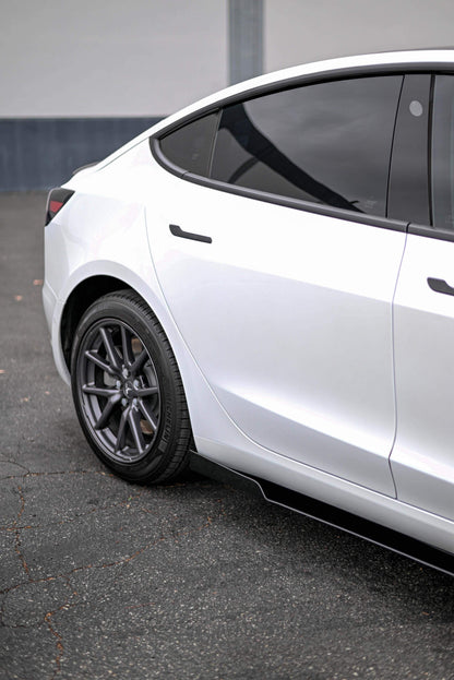 Aeroflow Dynamics V6 Side Skirt Extensions | 2018-2024 Tesla Model 3