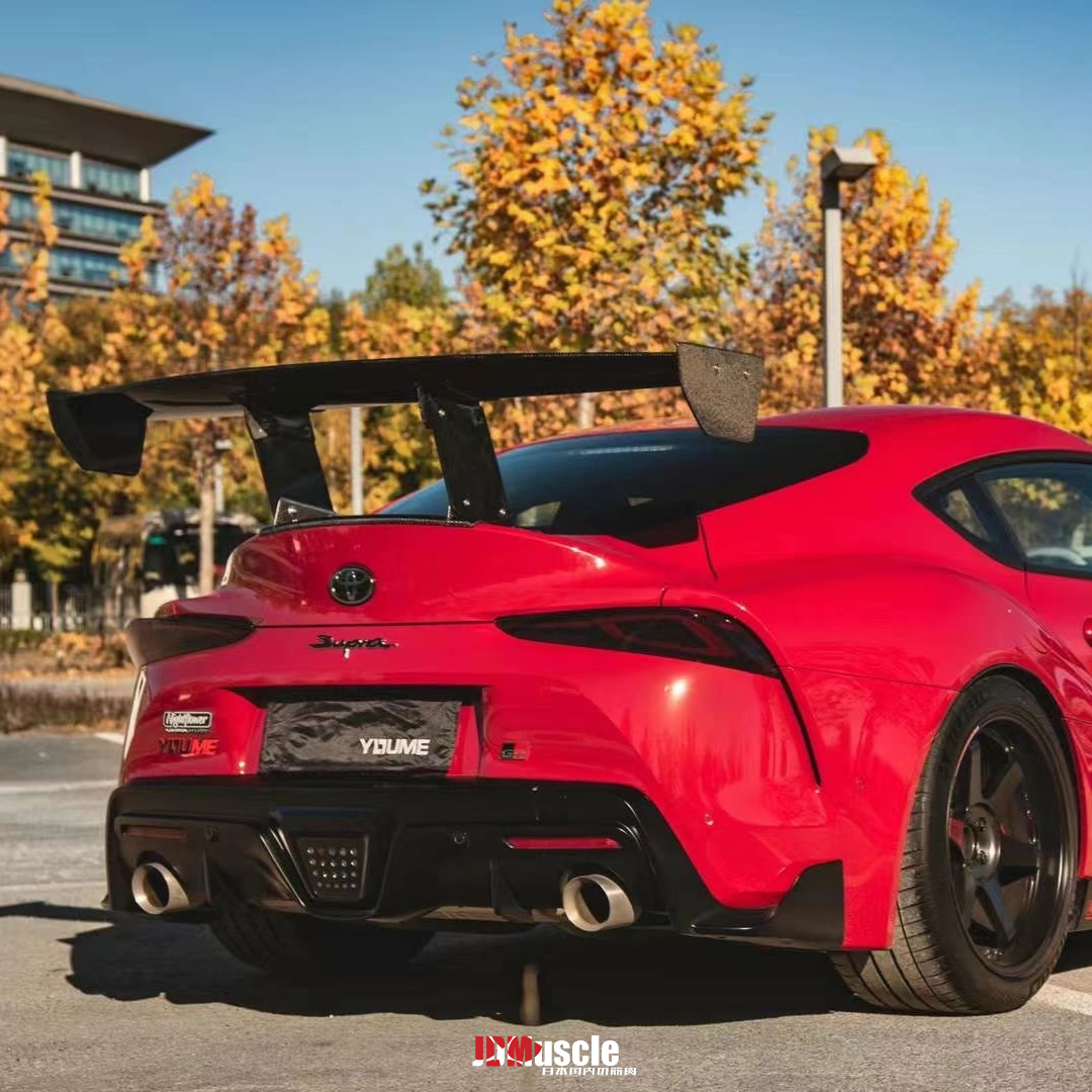 JDMuscle Tanso Carbon Fiber GT Spoiler VS1 Style (2020+ Toyota Supra)