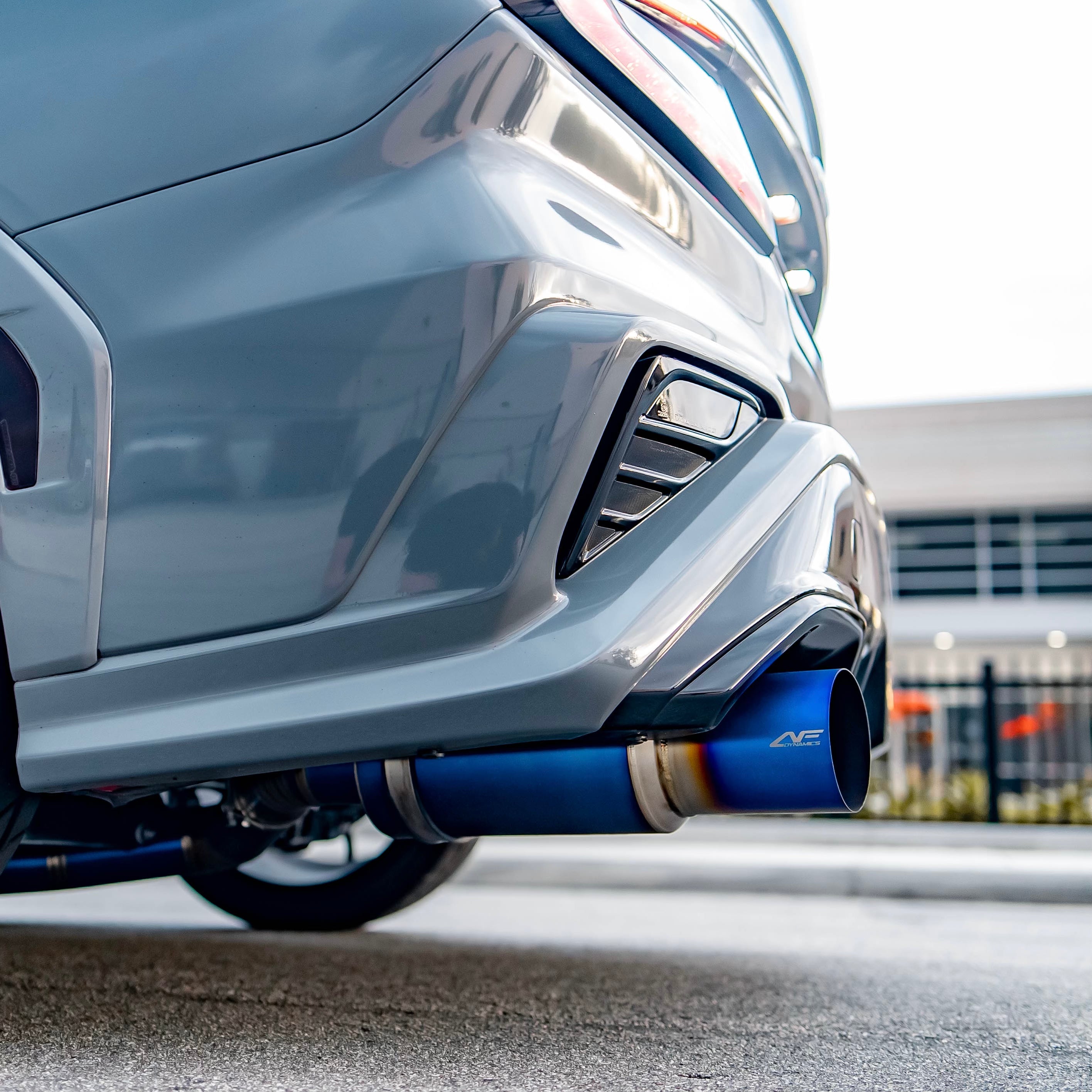 Aeroflow Dynamics F1 Titanium Single Exit Catback Exhaust (2022-2024 Subaru WRX)