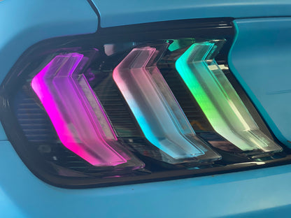 NTXGlow RGB Tail Lights | 2015-2023 Ford Mustang - 7