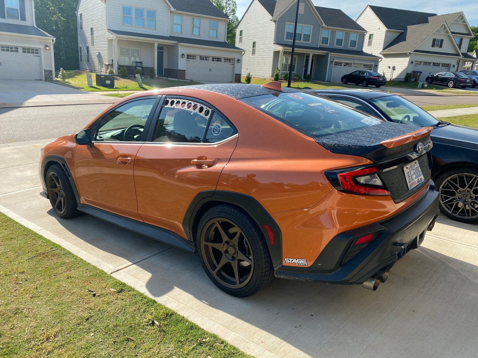 Visual Autowerks 2022 WRX Window Vents - 4