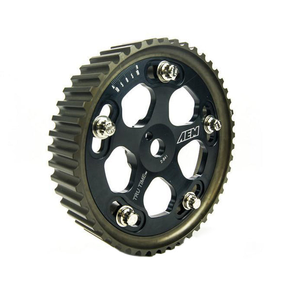 a&m gear AEM 23-831BK Black Tru-Time Adjustable Cam Gear