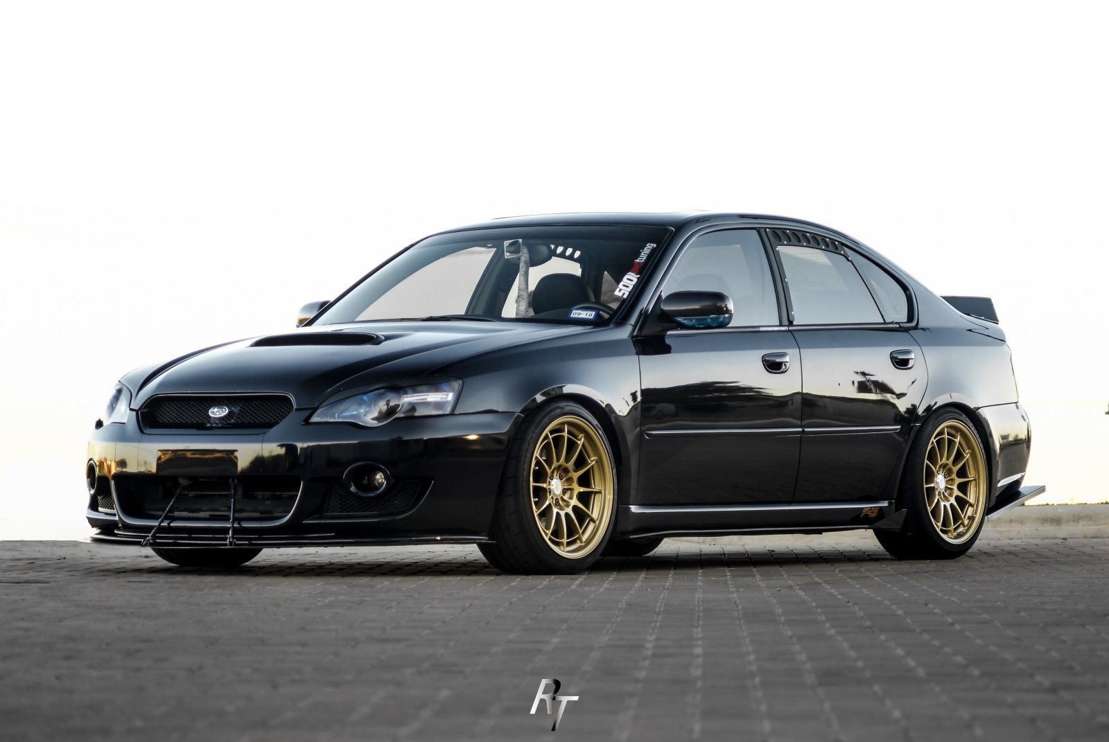 Visual Autowerks 05 - 09 Legacy Sedan Window Vents - 1