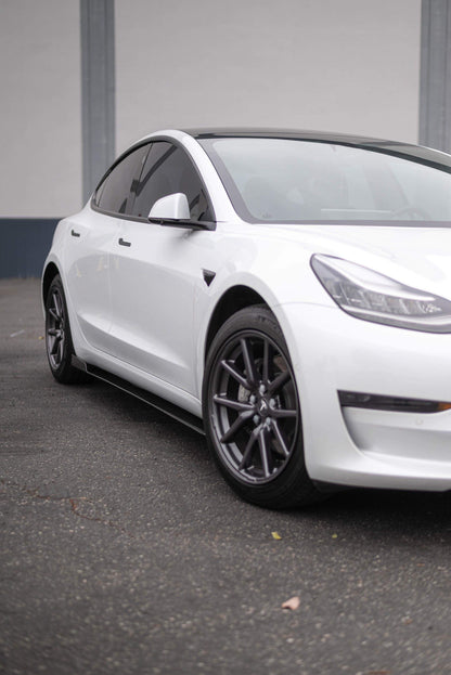 Aeroflow Dynamics V6 Side Skirt Extensions | 2018-2024 Tesla Model 3
