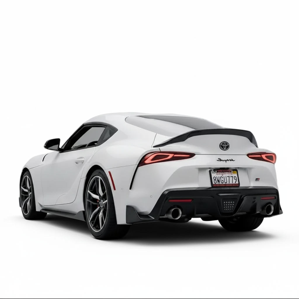 JDMuscle Tanso Carbon Fiber Duck Bill V1 for 2020+ Toyota Supra