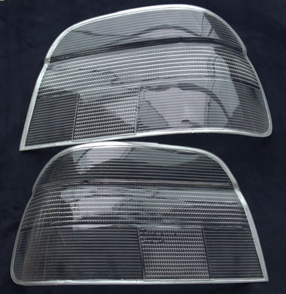 NTXGlow Clear Taillight Lenses (1996-2000 BMW 5 Series E39)