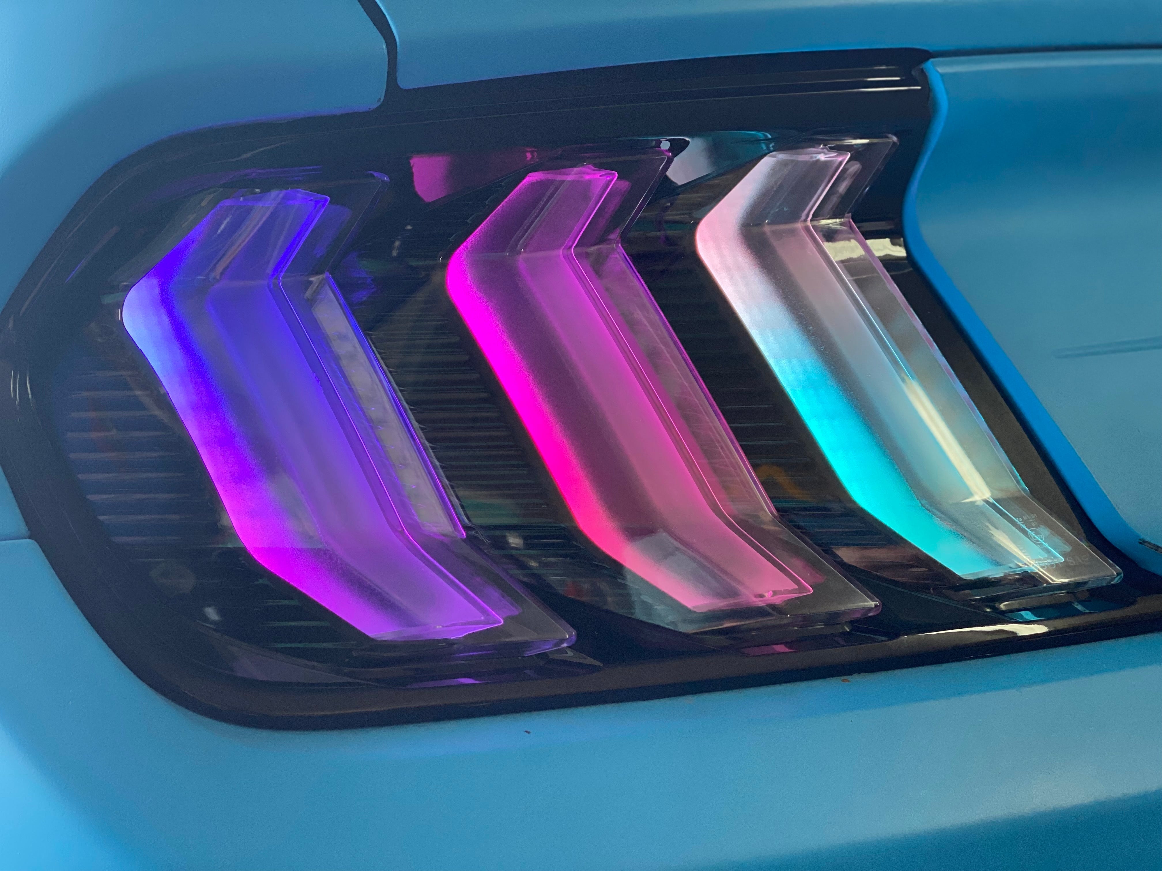 NTXGlow RGB Tail Lights | 2015-2023 Ford Mustang - 9