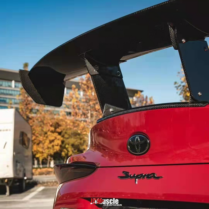 JDMuscle Tanso Carbon Fiber GT Spoiler VS1 Style (2020+ Toyota Supra)
