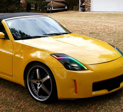 NTXGLOW RGB Headlights | 2003-2005 Nissan 350Z - 3