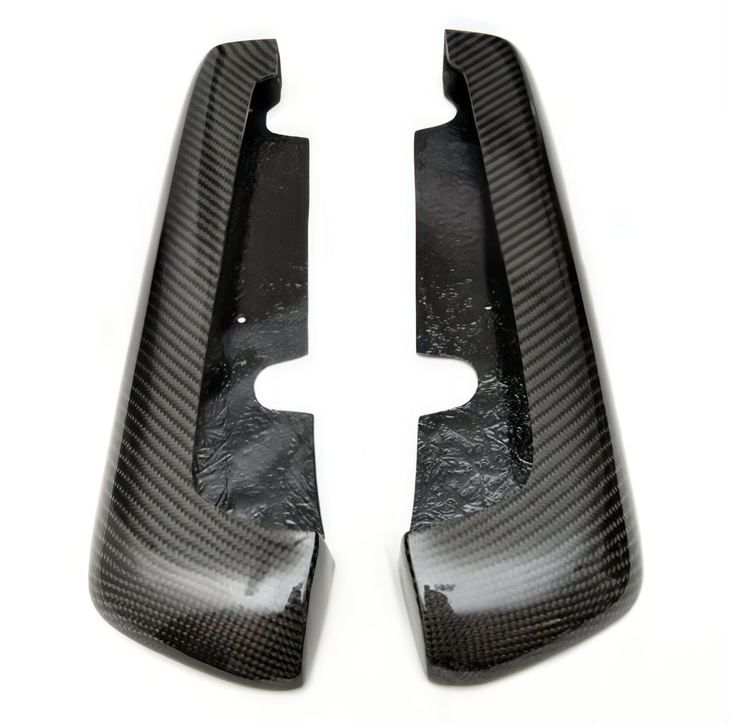 Extensiones de parachoques trasero de carbono estilo C Rexspeed (15-20 WRX/STI)