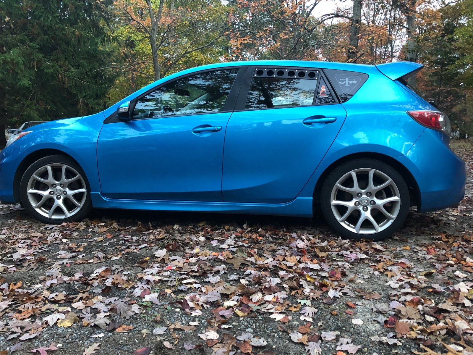 Visual Autowerks Mazdaspeed 3 2nd Gen Window Vents - 2