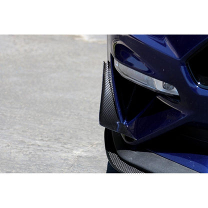 Canards de parachoques delantero de fibra de carbono APR (Ford Mustang S550 2018-2023)