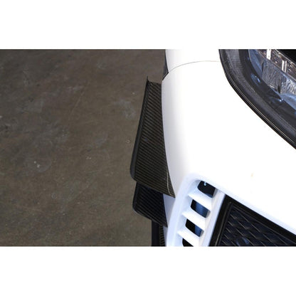 APR Carbon Fiber Front Bumper Canards (2017-2021 Honda FK8 Civic Type R)